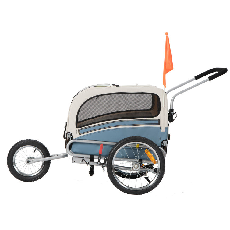 Bike trailer discount and jogger combo